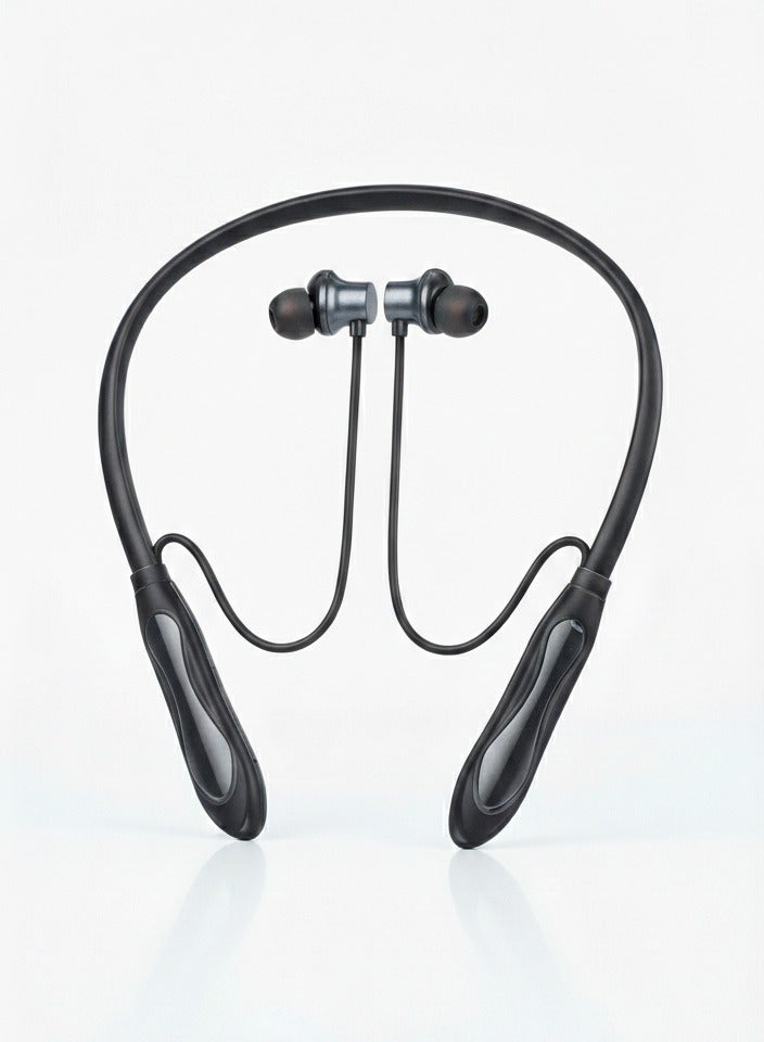 Extreme E Commerce Sports Neckband Earphones: Deep Bass, 37H Battery - Fast Charge, IP55 Water-Resistant, Magnetic Buds for Gym, Calls, Gaming. - Image 2